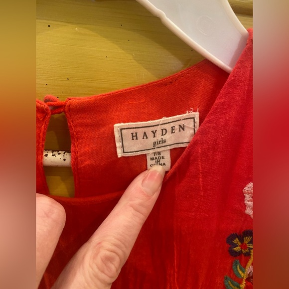 Hayden Girls Flower Tunic - Picture 4 of 4